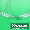 Flexibler und transparenter Vinyl-PVC-Schlauch. Hergestellt von Togawa Industry. Made in Japan (japanische Röhren)